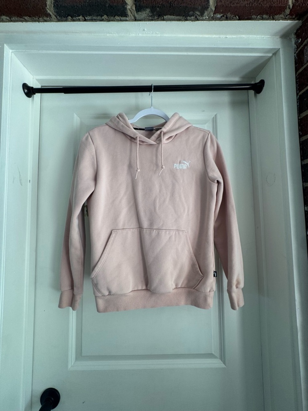 Puma Blush Pink Hoodie with Logo
